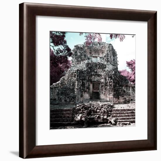 ¡Viva Mexico! Square Collection - Mayan Ruins of Campeche III-Philippe Hugonnard-Framed Photographic Print