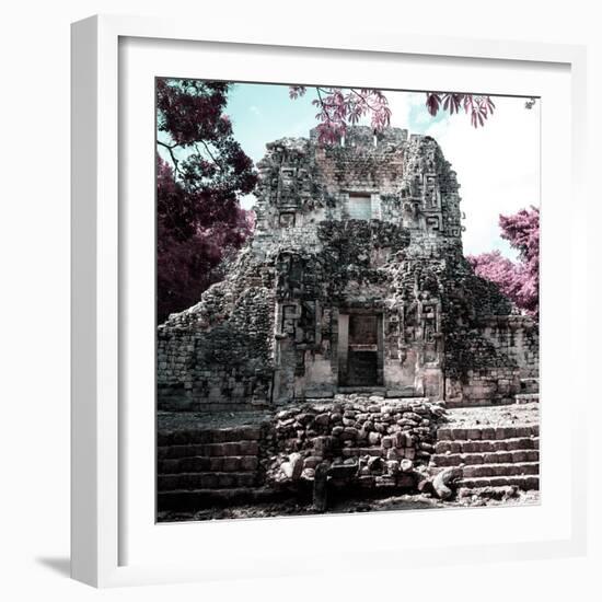 ¡Viva Mexico! Square Collection - Mayan Ruins of Campeche III-Philippe Hugonnard-Framed Photographic Print