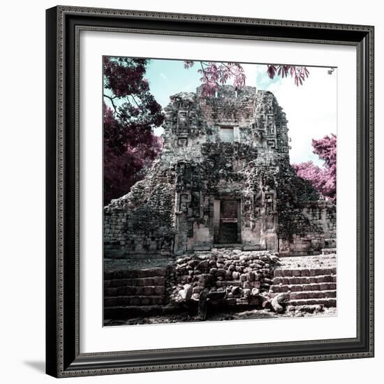 ¡Viva Mexico! Square Collection - Mayan Ruins of Campeche III-Philippe Hugonnard-Framed Photographic Print