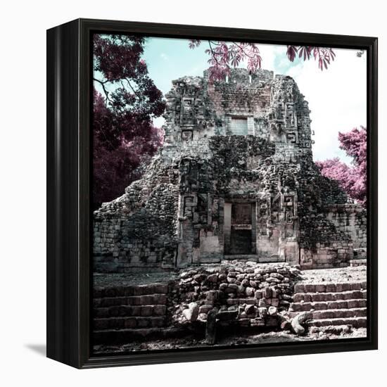 ¡Viva Mexico! Square Collection - Mayan Ruins of Campeche III-Philippe Hugonnard-Framed Premier Image Canvas