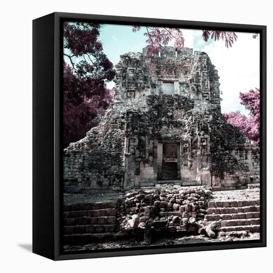 ¡Viva Mexico! Square Collection - Mayan Ruins of Campeche III-Philippe Hugonnard-Framed Premier Image Canvas