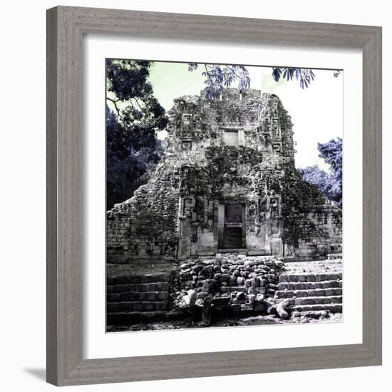 ¡Viva Mexico! Square Collection - Mayan Ruins of Campeche IV-Philippe Hugonnard-Framed Photographic Print