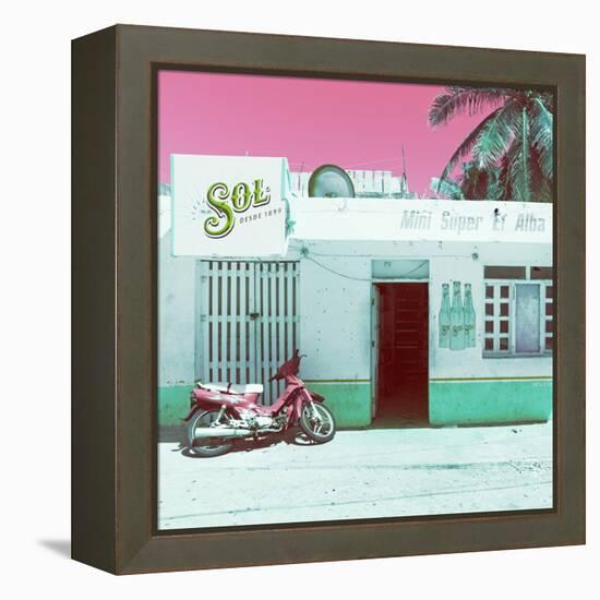 ¡Viva Mexico! Square Collection - Mini Supermarket Vintage IV-Philippe Hugonnard-Framed Premier Image Canvas