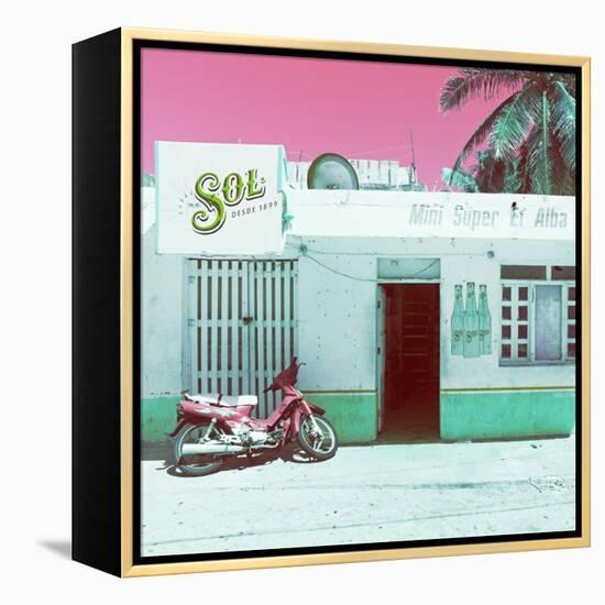 ¡Viva Mexico! Square Collection - Mini Supermarket Vintage IV-Philippe Hugonnard-Framed Premier Image Canvas