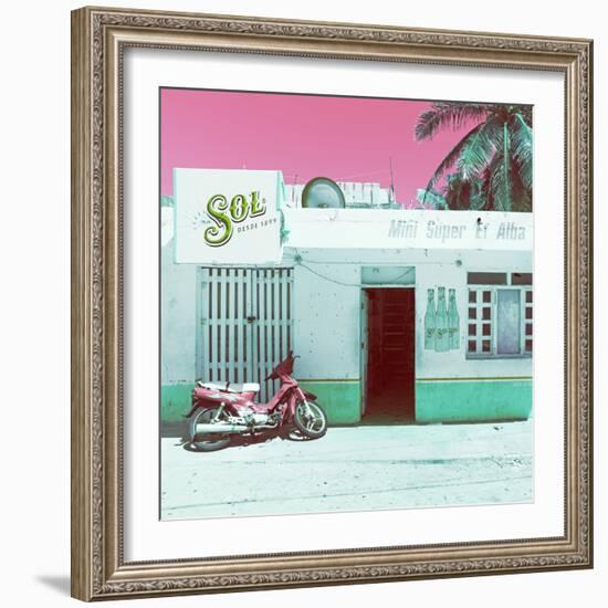 ¡Viva Mexico! Square Collection - Mini Supermarket Vintage IV-Philippe Hugonnard-Framed Photographic Print