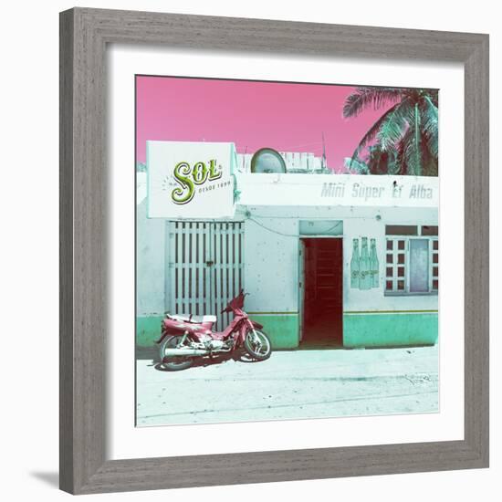 ¡Viva Mexico! Square Collection - Mini Supermarket Vintage IV-Philippe Hugonnard-Framed Photographic Print