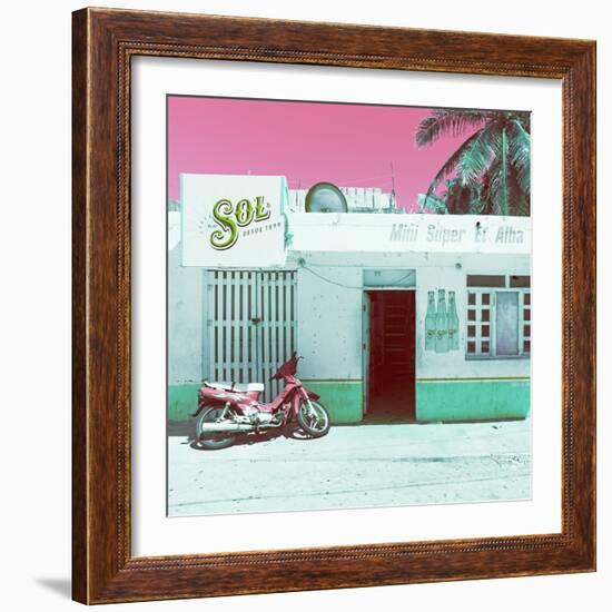 ¡Viva Mexico! Square Collection - Mini Supermarket Vintage IV-Philippe Hugonnard-Framed Photographic Print