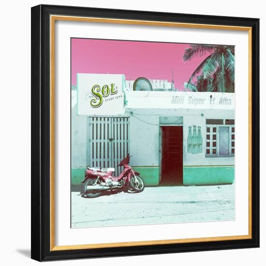 ¡Viva Mexico! Square Collection - Mini Supermarket Vintage IV-Philippe Hugonnard-Framed Photographic Print