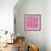 ¡Viva Mexico! Square Collection - Mosaics Pink Bricks-Philippe Hugonnard-Framed Photographic Print displayed on a wall