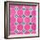 ¡Viva Mexico! Square Collection - Mosaics Pink Bricks-Philippe Hugonnard-Framed Photographic Print