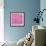 ¡Viva Mexico! Square Collection - Mosaics Pink Bricks-Philippe Hugonnard-Framed Photographic Print displayed on a wall