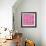 ¡Viva Mexico! Square Collection - Mosaics Pink Bricks-Philippe Hugonnard-Framed Photographic Print displayed on a wall