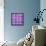 ¡Viva Mexico! Square Collection - Mosaics Purple Bricks-Philippe Hugonnard-Framed Premier Image Canvas displayed on a wall