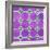 ¡Viva Mexico! Square Collection - Mosaics Purple Bricks-Philippe Hugonnard-Framed Photographic Print