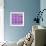 ¡Viva Mexico! Square Collection - Mosaics Purple Bricks-Philippe Hugonnard-Framed Photographic Print displayed on a wall