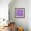 ¡Viva Mexico! Square Collection - Mosaics Purple Bricks-Philippe Hugonnard-Framed Photographic Print displayed on a wall