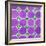 ¡Viva Mexico! Square Collection - Mosaics Purple Bricks-Philippe Hugonnard-Framed Photographic Print