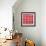 ¡Viva Mexico! Square Collection - Mosaics Red Bricks-Philippe Hugonnard-Framed Photographic Print displayed on a wall