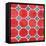 ¡Viva Mexico! Square Collection - Mosaics Red Bricks-Philippe Hugonnard-Framed Premier Image Canvas