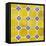 ¡Viva Mexico! Square Collection - Mosaics Yellow Bricks-Philippe Hugonnard-Framed Premier Image Canvas