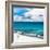 ¡Viva Mexico! Square Collection - Ocean and Beach View - Cancun-Philippe Hugonnard-Framed Photographic Print