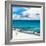 ¡Viva Mexico! Square Collection - Ocean and Beach View - Cancun-Philippe Hugonnard-Framed Photographic Print