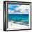 ¡Viva Mexico! Square Collection - Ocean and Beach View - Cancun-Philippe Hugonnard-Framed Photographic Print
