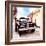 ¡Viva Mexico! Square Collection - Old Jeep in the street of San Cristobal II-Philippe Hugonnard-Framed Photographic Print