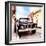 ¡Viva Mexico! Square Collection - Old Jeep in the street of San Cristobal II-Philippe Hugonnard-Framed Photographic Print