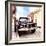 ¡Viva Mexico! Square Collection - Old Jeep in the street of San Cristobal II-Philippe Hugonnard-Framed Photographic Print