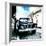 ¡Viva Mexico! Square Collection - Old Jeep in the street of San Cristobal IV-Philippe Hugonnard-Framed Photographic Print