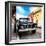 ¡Viva Mexico! Square Collection - Old Jeep in the street of San Cristobal-Philippe Hugonnard-Framed Photographic Print