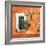 ?Viva Mexico! Square Collection - Old Orange Facade II-Philippe Hugonnard-Framed Photographic Print