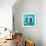 ¡Viva Mexico! Square Collection - Old Turquoise Facade-Philippe Hugonnard-Framed Photographic Print displayed on a wall