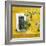 ¡Viva Mexico! Square Collection - Old Yellow Facade II-Philippe Hugonnard-Framed Photographic Print