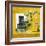 ¡Viva Mexico! Square Collection - Old Yellow Facade II-Philippe Hugonnard-Framed Photographic Print