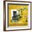 ¡Viva Mexico! Square Collection - Old Yellow Facade II-Philippe Hugonnard-Framed Photographic Print