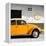 ?Viva Mexico! Square Collection - Orange VW Beetle Car & Peace Symbol-Philippe Hugonnard-Framed Premier Image Canvas