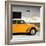 ?Viva Mexico! Square Collection - Orange VW Beetle Car & Peace Symbol-Philippe Hugonnard-Framed Photographic Print