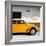 ?Viva Mexico! Square Collection - Orange VW Beetle Car & Peace Symbol-Philippe Hugonnard-Framed Photographic Print