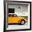 ?Viva Mexico! Square Collection - Orange VW Beetle Car & Peace Symbol-Philippe Hugonnard-Framed Photographic Print