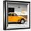 ?Viva Mexico! Square Collection - Orange VW Beetle Car & Peace Symbol-Philippe Hugonnard-Framed Photographic Print