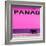 ¡Viva Mexico! Square Collection - "PANAD" Pink Street Wall-Philippe Hugonnard-Framed Photographic Print