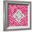 ¡Viva Mexico! Square Collection - Pink Mosaics-Philippe Hugonnard-Framed Photographic Print