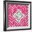 ¡Viva Mexico! Square Collection - Pink Mosaics-Philippe Hugonnard-Framed Photographic Print