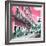 ¡Viva Mexico! Square Collection - Pink Street in Guanajuato-Philippe Hugonnard-Framed Photographic Print