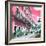 ¡Viva Mexico! Square Collection - Pink Street in Guanajuato-Philippe Hugonnard-Framed Photographic Print