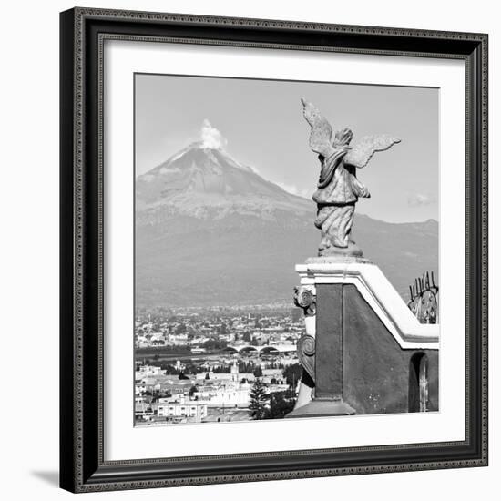 ¡Viva Mexico! Square Collection - Popocatepetl Volcano in Puebla XI-Philippe Hugonnard-Framed Photographic Print