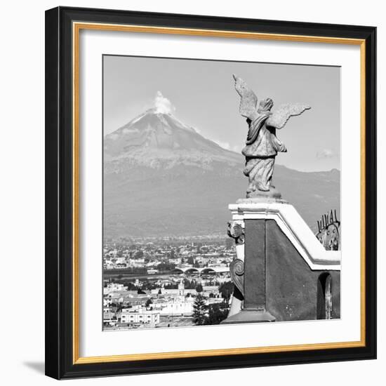 ¡Viva Mexico! Square Collection - Popocatepetl Volcano in Puebla XI-Philippe Hugonnard-Framed Photographic Print