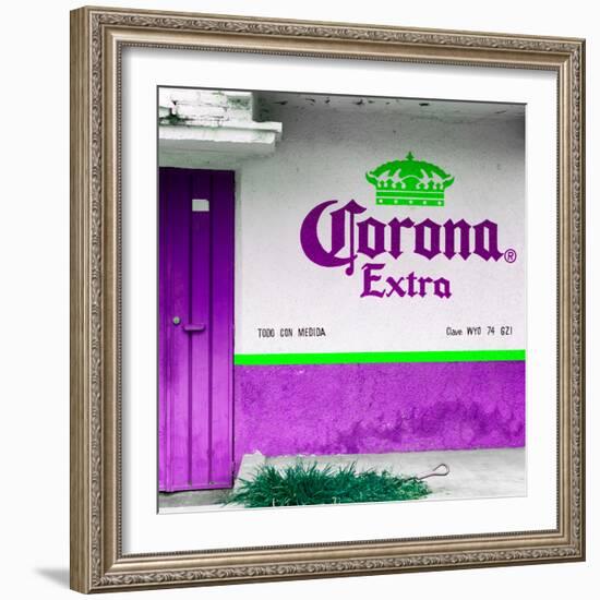 ¡Viva Mexico! Square Collection - Purple Extra-Philippe Hugonnard-Framed Photographic Print